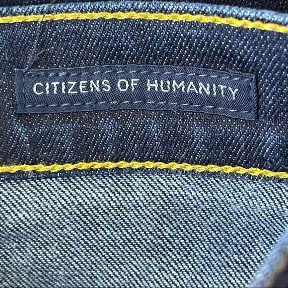 ❌SOLD❌ CITIZENS Of Humanity Men's Core Slim Straight Blue Denim Jeans Size 30 - Picture 8 of 10